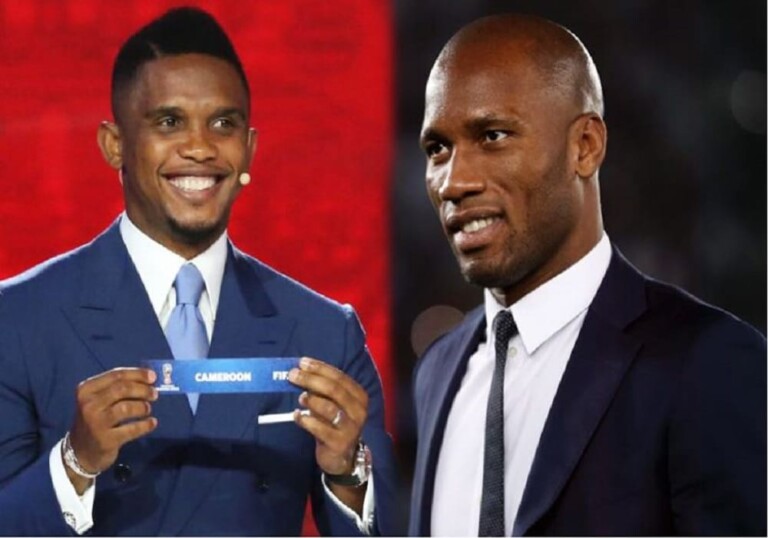 Didier Drogba: la star Ivoirienne réagit à  l’élection de Samuel Eto’o à  la Fecafoot