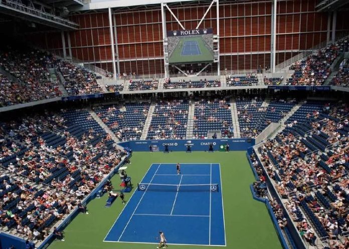 Un court de l'US Open