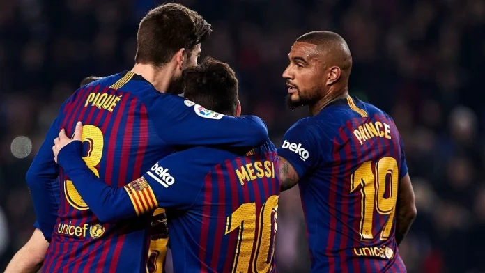 Messi, PiquÃ© et KP Boateng