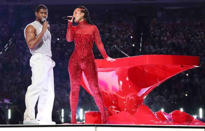 Super Bowl LVIII 2024 Usher et Alicia Keys