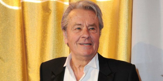 L'acteur franÃ§ais Alain Delon