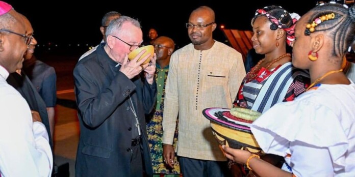 Le cardinal Pietro Parolin à Ouagadougou